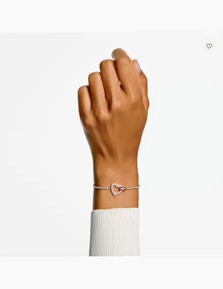 Pulsera corazón con Circonitas