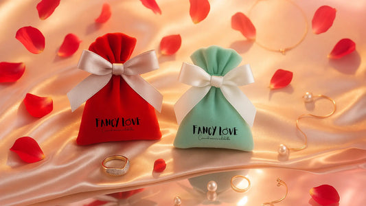 Bolsa Premium de Terciopelo Fancy Love